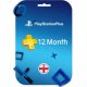 Playstation Plus 12 Month UK دیجیتالی