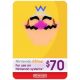 Nintendo eShop 70$ Gift Card دیجیتالی