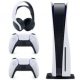 PS5 + 2 Dualsense Controllers + Pulse 3D Headset Bundle