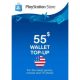 PSN 55$ Gift Card US دیجیتالی